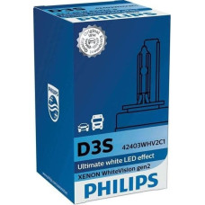 Philips ŻARÓWKA XENONOWA D3S 42V/35W +120% 5000K PHILIPS WHITEVISION GEN2