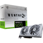 MSI Karta graficzna MSI GeForce RTX 5070 Ventus 2X OC White 12GB GDDR7