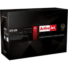 Activejet ATH-55N toner for HP printer; HP 55A CE255A, Canon CRG-724 replacement; Supreme; 6000 pages; black