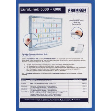 Franken Ramka magnetyczna FRANKEN, A4, niebieska