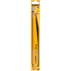 Dewalt Brzeszczoty do pilarek szablowych BIM 228mm podz. 3,6-5,1mm 5szt. DT2349