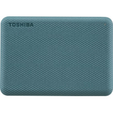 Toshiba Dysk zewnętrzny Toshiba HDD Canvio Advance 2020 2 TB Zielony (HDTCA20EG3AA)