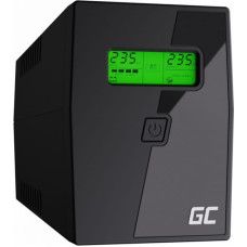 Green Cell UPS02 uninterruptible power supply (UPS) Line-Interactive 800 VA 480 W 2 AC outlet(s)