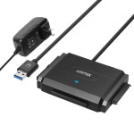 Unitek Y-3324 storage drive docking station USB 3.2 Gen 1 (3.1 Gen 1) Type-A Black