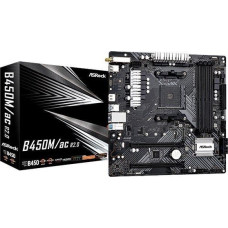 Asrock Płyta główna ASRock Płyta główna Asrock B450M/AC R2.0