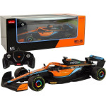 Rastar Auto R/C Wyścigówka McLaren F1 1:18 Pomarańczowy Rastar