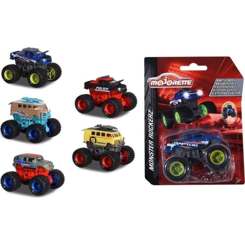 Majorette MAJORETTE 4x4 Rockerz assortyment 6wz.