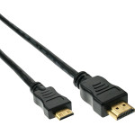 Inline Kabel InLine HDMI Mini - HDMI 0.3m czarny (17456P)