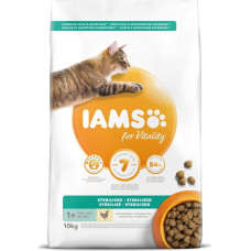 Iams IAMS Vitality Sterilised - sucha karma dla kota - 10 kg