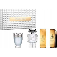 Paco Rabanne SET MINIATUR PACO RABANNE One Million EDT 5ml + One Million Elixir Intense EDP 5ml + Invictus EDT 5ml + Phantom EDT 5ml