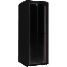 Roline Szafa Roline ROLINE Netzwerkschrank Pro 48,26cm 19Zoll 47 HE 800x800 BxT Glast�r schwarz