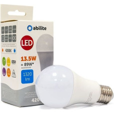 Abilite ŻARÓWKA LED ABILITE KLASYCZNA MLECZNA B.NEUTRALNA E27 13,5W/230V 1320LM A60