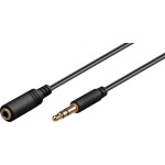 Goobay Kabel Goobay Jack 3.5mm - Jack 3.5mm 1.5m czarny (97116)