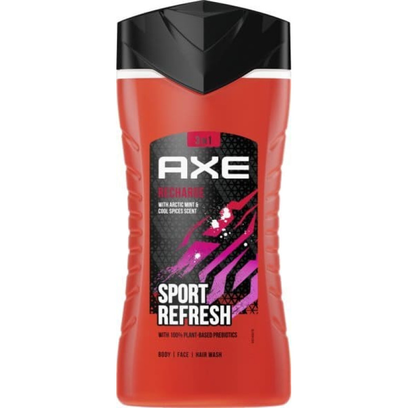 AXE Axe, Recharge Żel pod prysznic, 250 ml