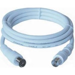 Premiumcord Kabel PremiumCord Antenowy 10m biały (ktmf10)