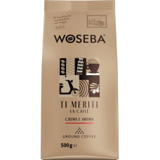 Woseba Kawa mielona Woseba Kawa WOSEBA TI MERITI, CREMA E AROMA, mielona, 500g