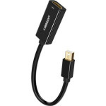 Ugreen Adapter AV Ugreen Adapter / kabel Mini DisplayPort do HDMI Ugreen MD112, 1080p, 20cm (czarny)