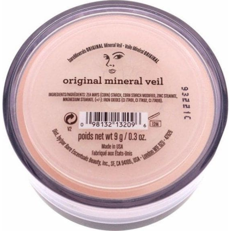 Bareminerals Utrwalacz do makijażu w pudrze bareMinerals Mineral Veil (9 g)