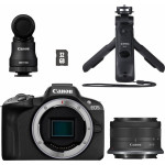 Canon Aparat Canon EOS R50 czarny + RF-S 18-45mm f/4.5-6.3 IS STM Creator Kit (5811C035)