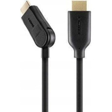 Belkin Podwójny obrotowy kabel HDMI firmy Belkin o dużej szybkości ze złotymi złączami Ethernet o długości 2 m