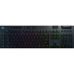 Triton Klawiatura Triton Logitech G G915 LIGHTSPEED Wireless RGB Mechanical Gaming Keyboard - GL Tactile klawiatura RF Wireless + Bluetooth Belgijski Węgiel