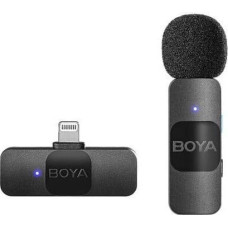 Boya BY-V1 V2.0 Ultra compact 2.4GHz wireless mic for lightning devices -1TX+1RX