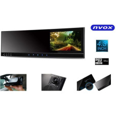 Nvox Wideorejestrator Nvox lusterko wsteczne LCD 4.3