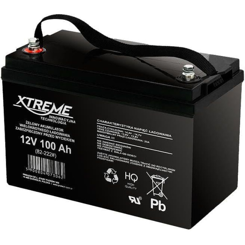 Xtreme Akumulator żelowy 12V/100Ah (82-222#)