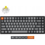 Keychron K2 Max QMK Wireless Mechanical Keyboard Fully Assembled (Hot-Swappable) / RGB Backlight Aluminum Frame / Keychron Super Banana