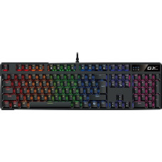 Genius GX Gaming Scorpion K12 Copilot, klawiatura CZ/SK, do gry, przewodowa (USB), czarna, mechaniczna