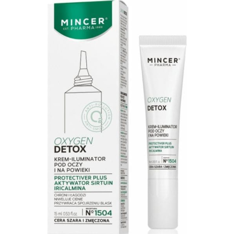 Mincer Oxygen Detox Delikatny krem pod oczy i na powieki 15 ml