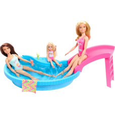 Barbie doll and pool fun set