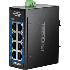 Trendnet Switch TRENDnet TRENDnet 8-Port Industrial Gigabit DIN-Rail Mini Switch