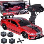 Jokomisiada Zdalnie Sterowane AUTO RC Drift 4x4 z Efekt Dymu Oświetlenie LED RC0696