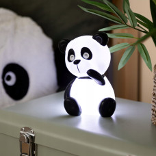 Atmosphera Lampka nocna PANDA na baterie, wys. 14 cm