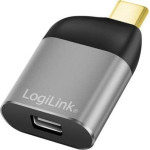 Logilink CUA0205 Adapter USB typu C USB-C/M na mDP/F 8K aluminium czarny/szary