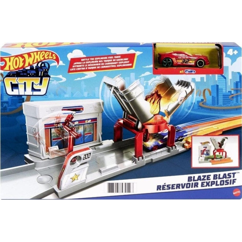 Mattel Hot Wheels Pożar na stacji FJN36