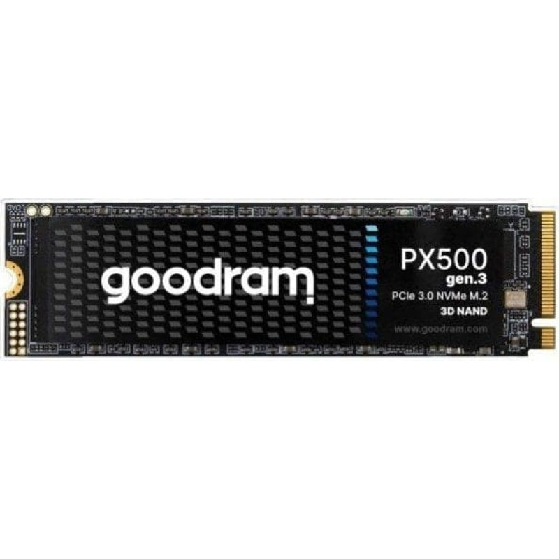 Goodram PX500 GEN.3 SSDPR-PX500-256-80-G3 urządzenie SSD 256 GB M.2 PCI Express 3.0 NVMe 3D NAND