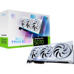 MSI Karta graficzna MSI GeForce RTX 5070 Gaming Trio OC White 12GB GDDR7