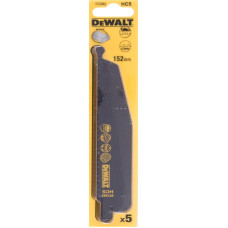 Dewalt Brzeszczoty do pilarek szablowych HCS 152mm podz. 4,2mm 5szt. (DT2362)