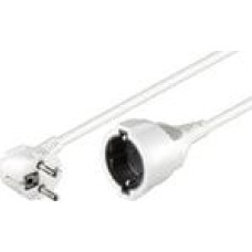 Microconnect Przedłużacz Schuko, M-F, 10m, biały (PE141000W)