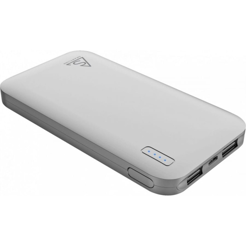 Holdit Powerbank Holdit Smartline 10000 mAh Srebrny  (613371)