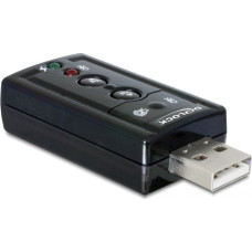 Delock Karta dźwiękowa Delock USB Sound Adapter (61645)