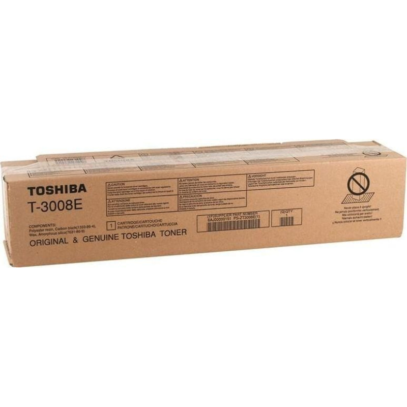 Toshiba Toner Toshiba Toner T-3008E do e-Studio 2008/2508/3008/3508/4508/5008 | black (6AJ00000151)