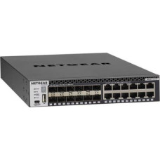 Netgear M4300-12X12F Managed L2/L3 10G Ethernet (100/1000/10000) 1U Black