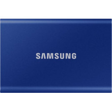 Samsung Portable SSD T7 2TB, Externe SSD (blau, USB-C 3.2 Gen 2 (10 Gbit/s), extern)