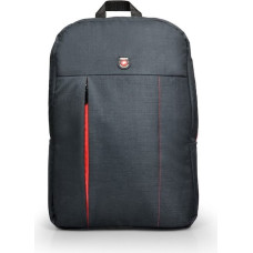 Port Designs Portland backpack Black, Red Linen, Polyester