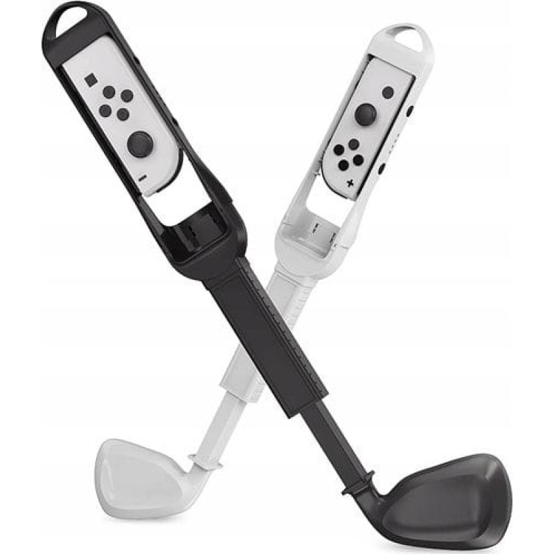 Marigames 2x Kij Do Golfa Golf Joy-con Nintendo Switch Oled / Dss-143 / Czarno-biały