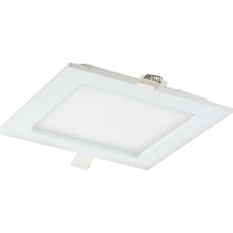 Orno Oprawa downlight AKMAN LED 12W, podtynkowa, kwadratowa, 780lm, 3000K, biała, wbudowany zasilacz LED OR-OD-6055WLX3