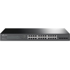 Tp-Link JetStream 28-Port Gigabit Smart PoE Switch with 24-Port PoE+